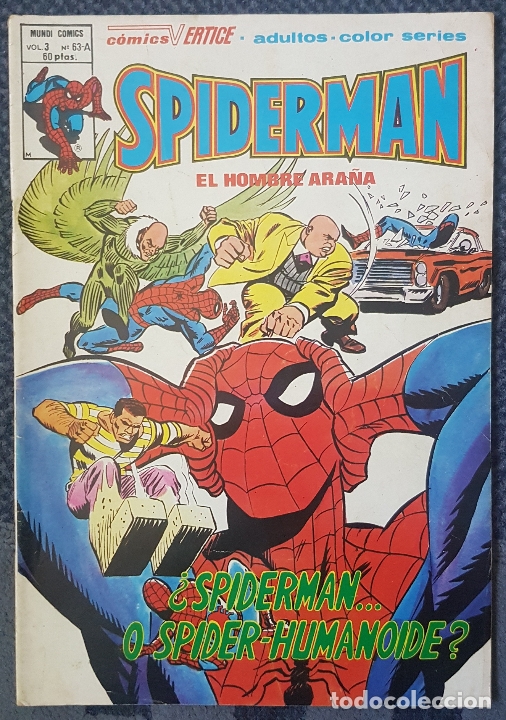 C&oacute;mics: Spiderman #63-A (Vertice, 1980) - Foto 1