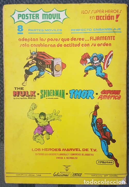 C&oacute;mics: Spiderman #67 (Vertice, 1981) -&uacute;ltimo n&uacute;mero- - Foto 2