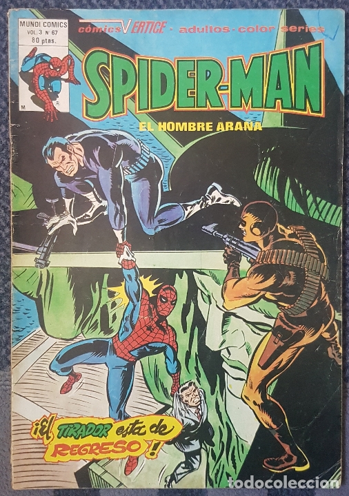 C&oacute;mics: Spiderman #67 (Vertice, 1981) -&uacute;ltimo n&uacute;mero- - Foto 1