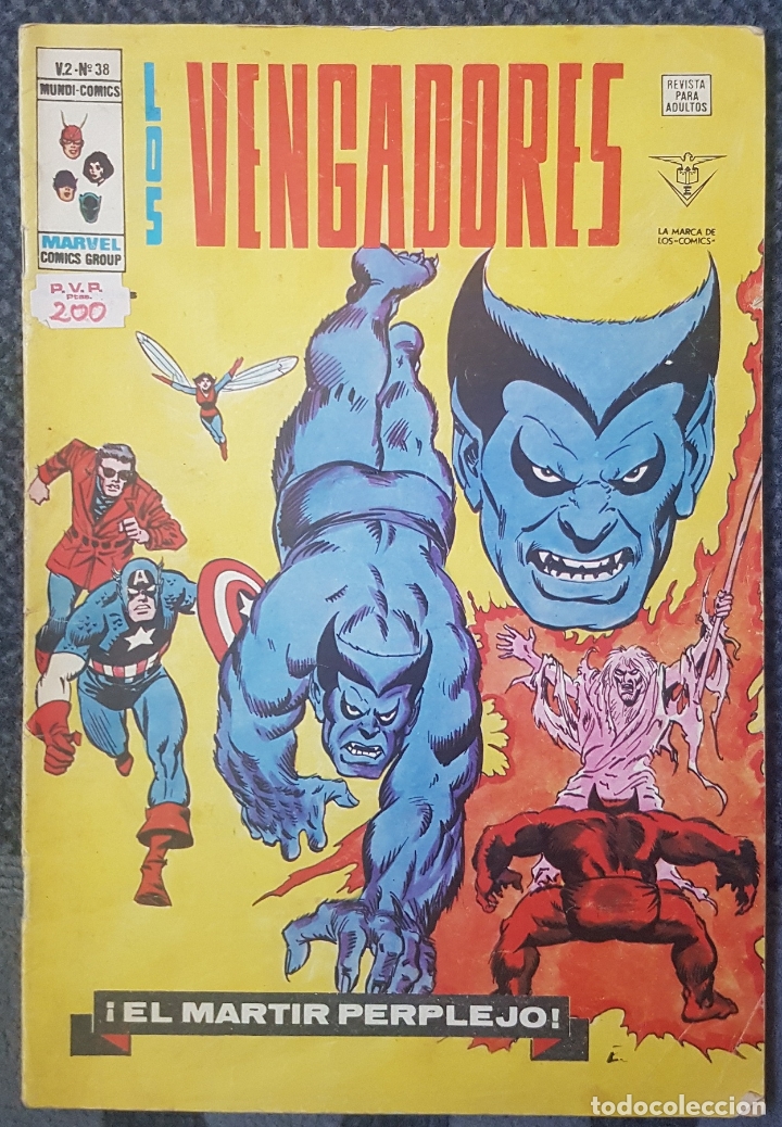 C&oacute;mics: Vengadores v.2 #38 (Vertice, 1979) - Foto 1