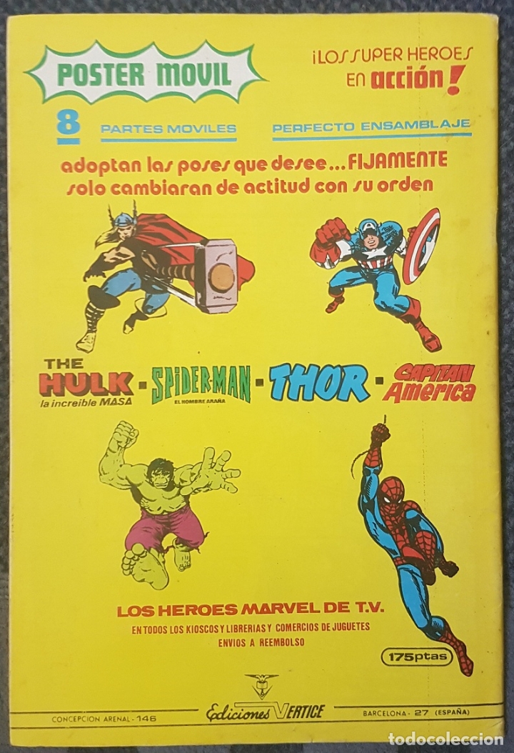 C&oacute;mics: Vengadores v.2 #47 (Vertice, 1980) - Foto 2