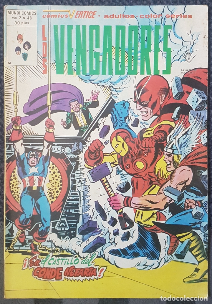 C&oacute;mics: Vengadores v.2 #48 (Vertice, 1980) - Foto 1