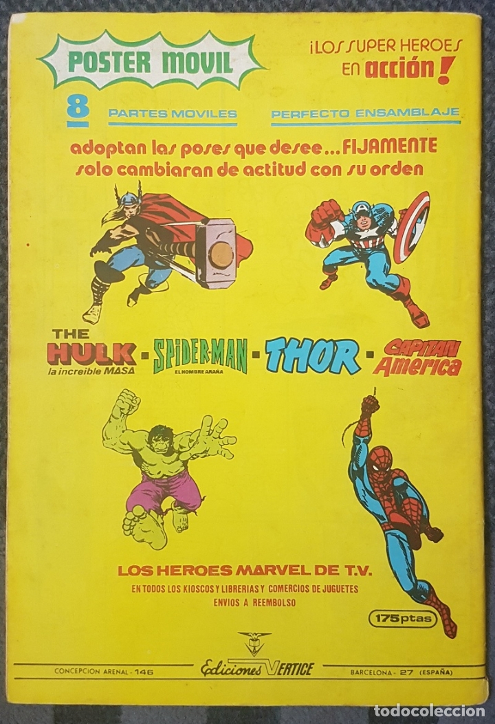 C&oacute;mics: Vengadores v.2 #49 (Vertice, 1980) - Foto 2