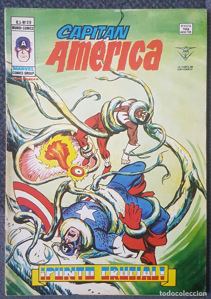 C&oacute;mics: Capit&aacute;n Am&eacute;rica v.3 #29 (Vertice, 1978) - Foto 1