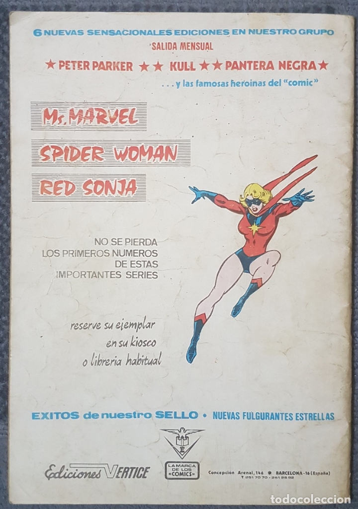 C&oacute;mics: The Champions v.2 #96 (Vertice, 1979) - Foto 2