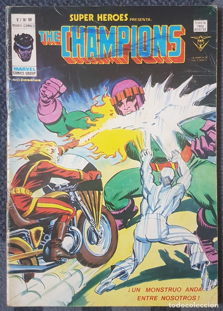 C&oacute;mics: The Champions v.2 #96 (Vertice, 1979) - Foto 1
