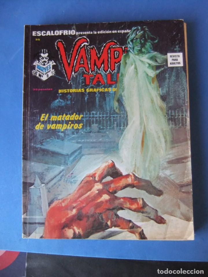 C&oacute;mics: ESCALOFRIO N&ordm; 35 PRESENTA VAMPIRE TALES N&ordm; 9 VERTICE - Foto 1