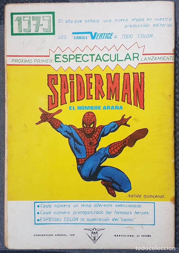 C&oacute;mics: Heroes Marvel vol.2 #52 (Vertice, 1979) Iron Man y Daredevil - Foto 2