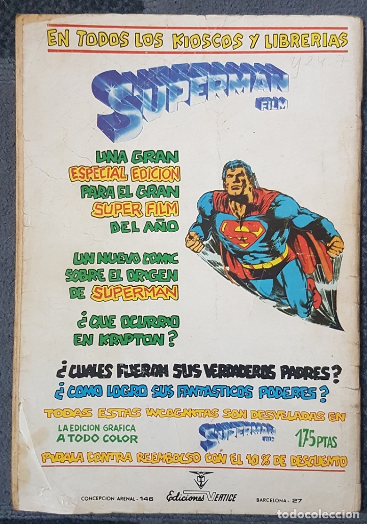 C&oacute;mics: Heroes Marvel vol.2 #53 (Vertice, 1979) Iron Man y Daredevil - Foto 2