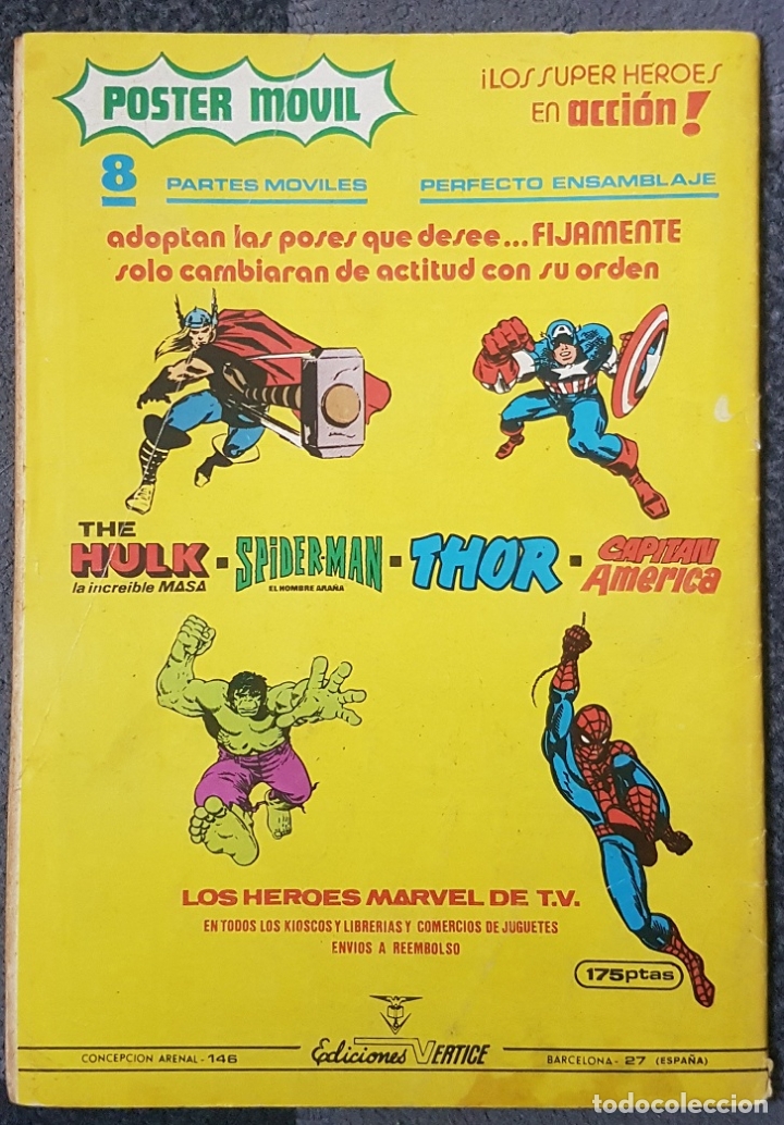 C&oacute;mics: Heroes Marvel vol.2 #63 (Vertice, 1980) Iron Man - Foto 2