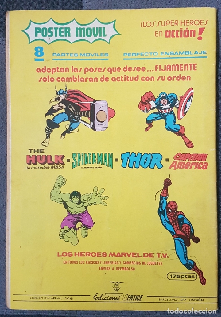 C&oacute;mics: Heroes Marvel vol.2 #66 (Vertice, 1980) Iron Man - Foto 2