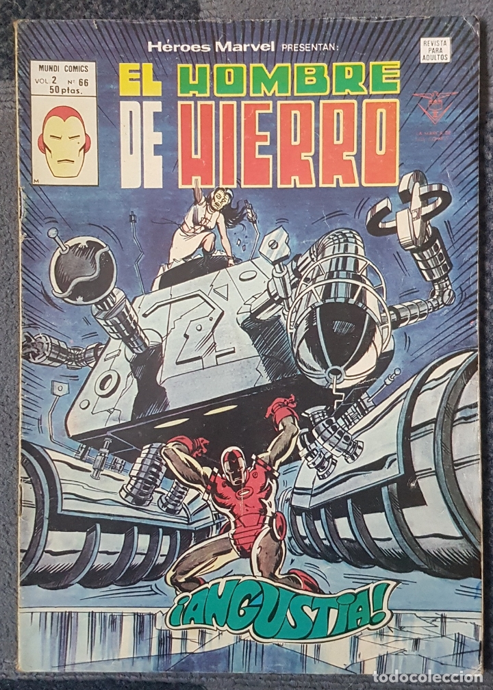 C&oacute;mics: Heroes Marvel vol.2 #66 (Vertice, 1980) Iron Man - Foto 1