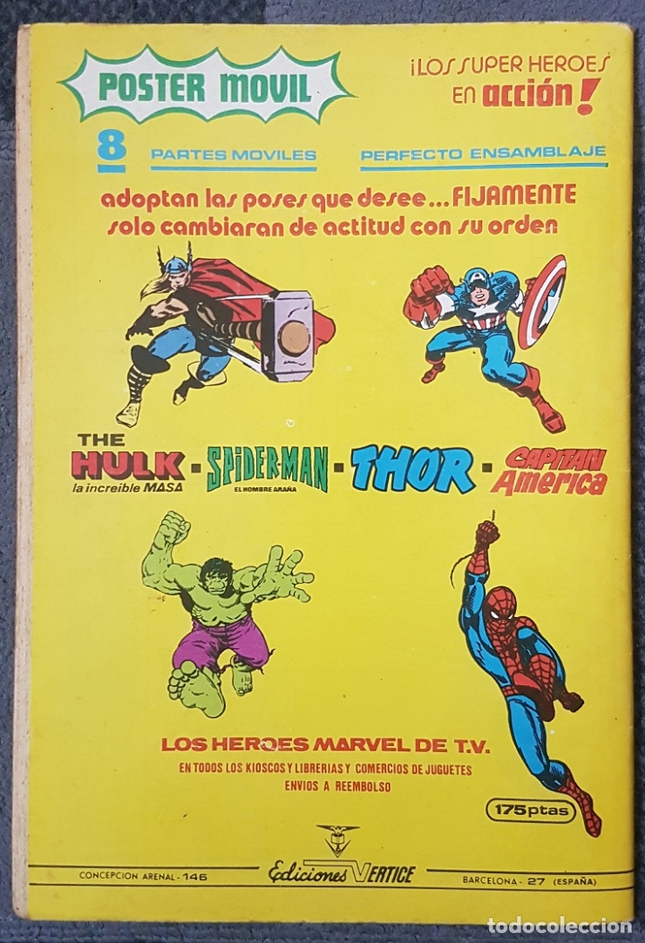 C&oacute;mics: Maquina Vital #5 (Vertice, 1980) - Foto 2