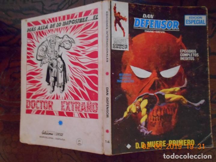 C&oacute;mics: DAN DEFENSOR V&Eacute;RTICE N&ordm; 14-BUEN ESTADO-1970-D.D 1 - Foto 1