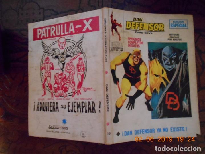 C&oacute;mics: DAN DEFENSOR N&ordm; 19-V&Eacute;RTICE-COMPLETO-1971 D.D 1 - Foto 1