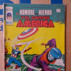 Fumetti: LOS INSUPERABLES VOL 1 NÚMERO 9 VÉRTICE, AÑO 1978, 40 PTS. EL HOMBRE DE HIERRO Y EL CAPITÁN AMÉRICA. Lote 167791168