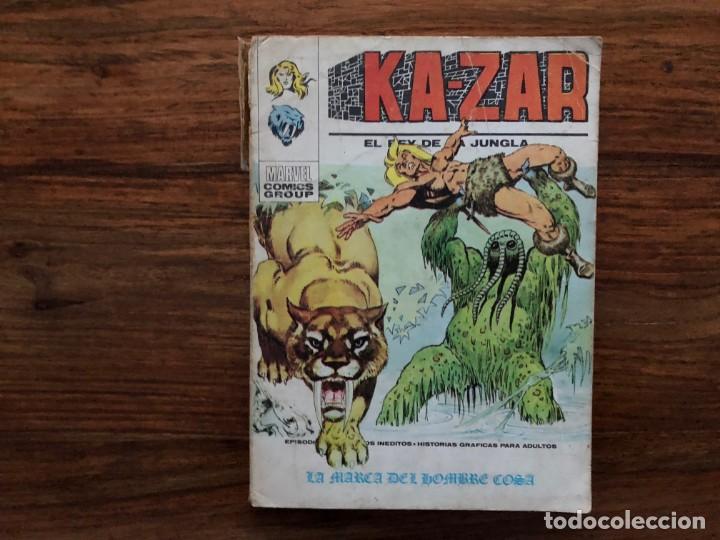 C&oacute;mics: Kazar . La marca del hombre cosa. Vol I. num. 4 Ediciones V&eacute;rtice - Foto 1