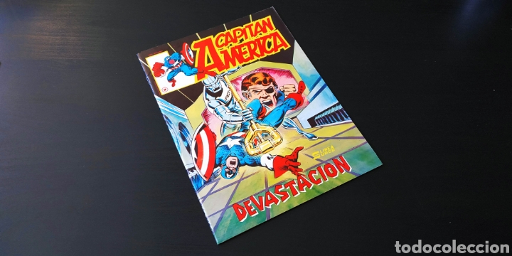 C&oacute;mics: DE KIOSCO CAPITAN AMERICA 7 LINEA SURCO VERTICE - Foto 1