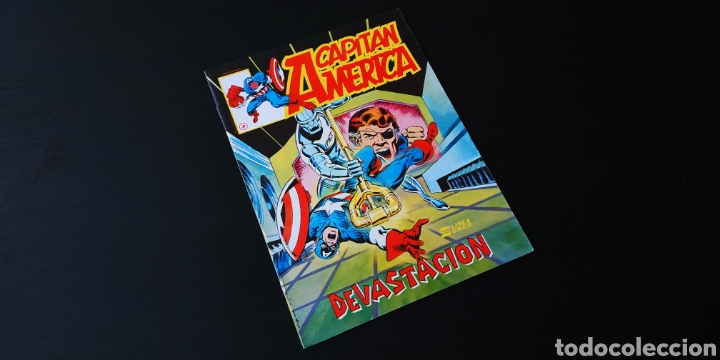 C&oacute;mics: DE KIOSCO CAPITAN AMERICA 7 LINEA SURCO VERTICE - Foto 1