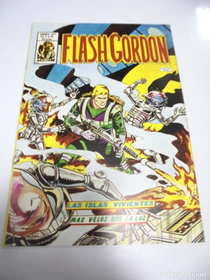 C&oacute;mics: TEBEO. FLASH GORDON. VOL.2. N&ordm; 39. LAS ISLAS VIVIENTES - Foto 1