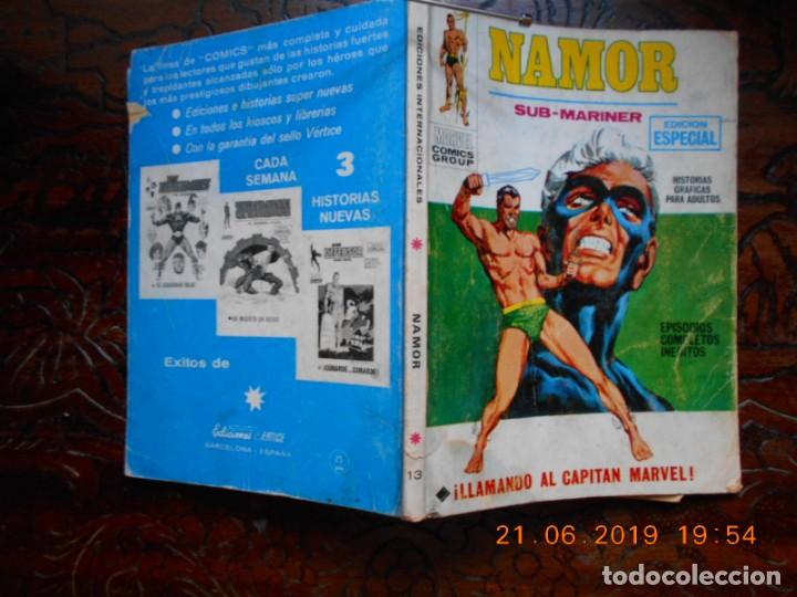 C&oacute;mics: NAMOR VERTICE TACO N&ordm; 13-COMPLETO-1971 - Foto 1
