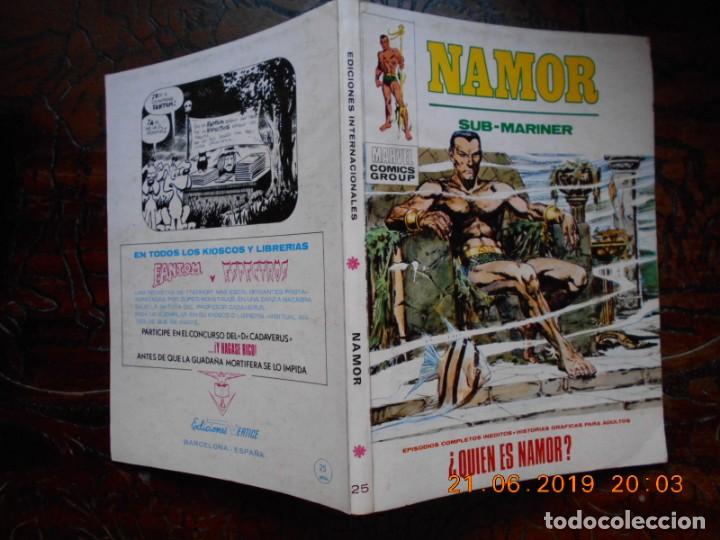 C&oacute;mics: NAMOR V&Eacute;RTICE TACO-N&ordm;25-1972-SEMINUEVO - Foto 1