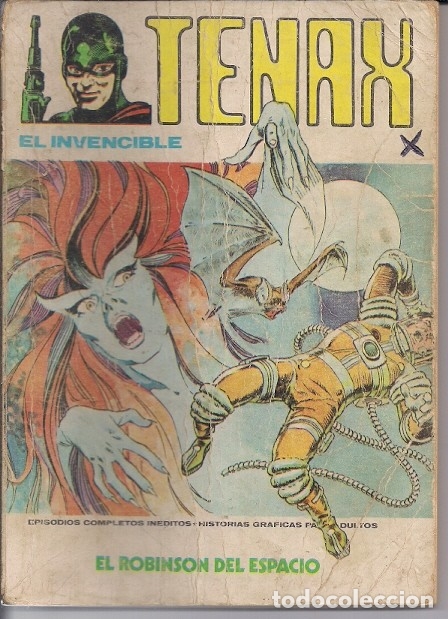 C&oacute;mics: TENAX (VERTICE) ORIGINALES 1972-1973 LOTE - Foto 3