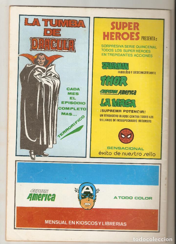 C&oacute;mics: SUPER HEROES PRESENTA - LA COSA Y WUNDARR - N&ordm; 122 - VERTICE VOL2 - - Foto 2