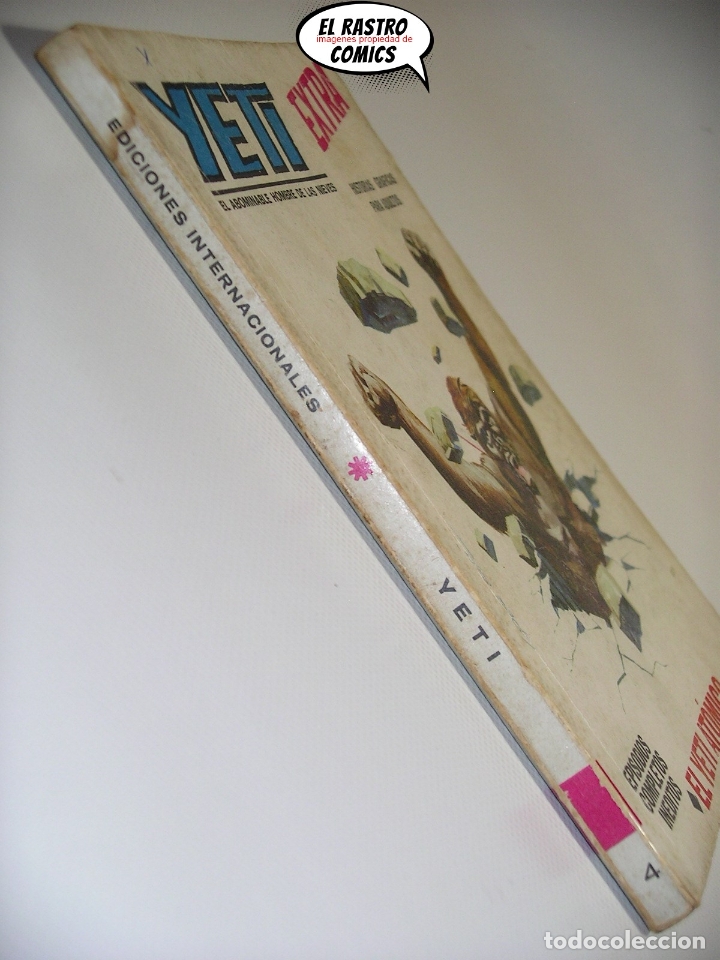 C&oacute;mics: Yeti Extra n&ordm; 4, ed. Vertice a&ntilde;o 1968 - Foto 3