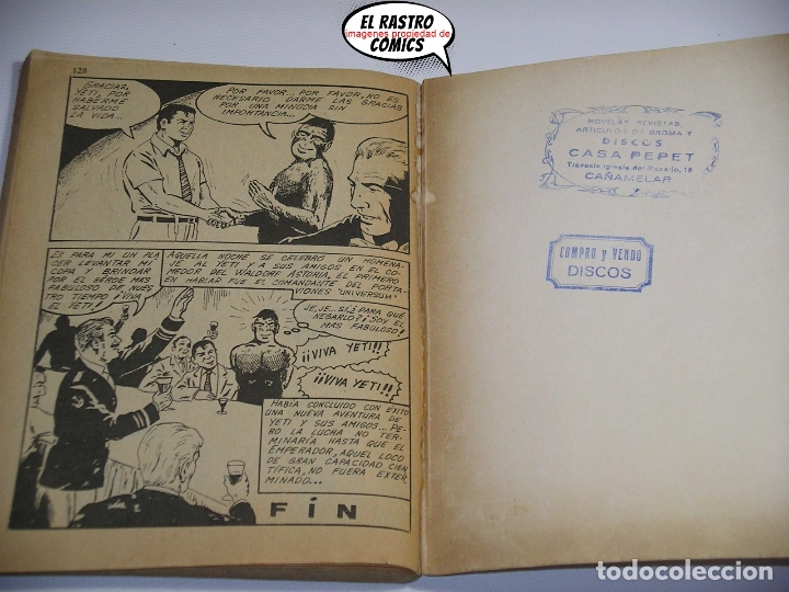 C&oacute;mics: Yeti Extra n&ordm; 4, ed. Vertice a&ntilde;o 1968 - Foto 5