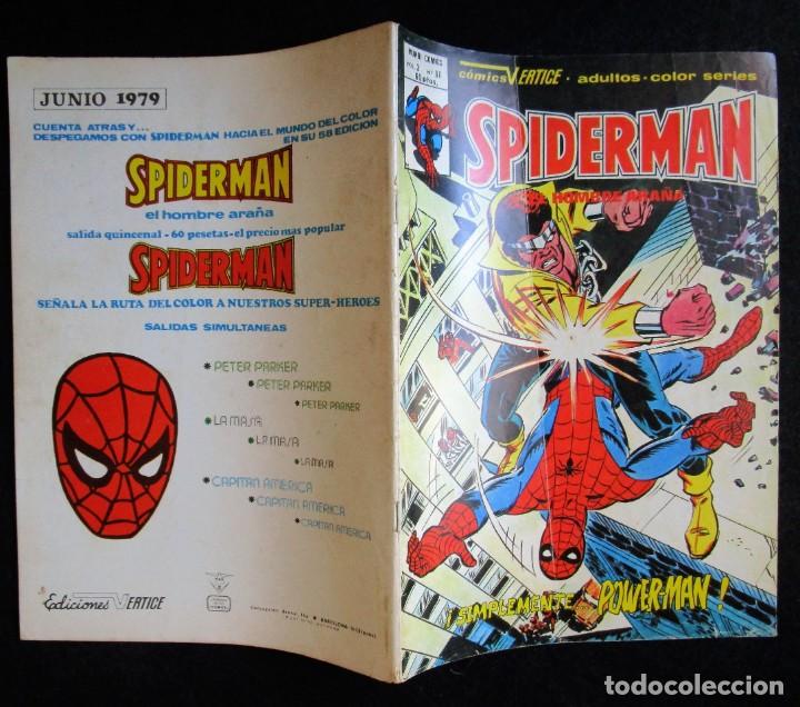 C&oacute;mics: SPIDERMAN VOL.3 - N&ordm; 61 - &iexcl;SIMPLEMENTE...POWER MAN! - MUNDICOMICS - VERTICE - 1978 - Foto 2