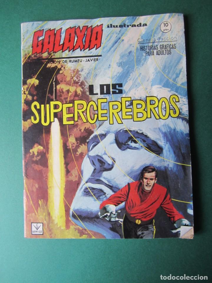 C&oacute;mics: GALAXIA (1965, VERTICE) 9 &middot; 1965 &middot; LOS SUPERCEREBROS - Foto 1