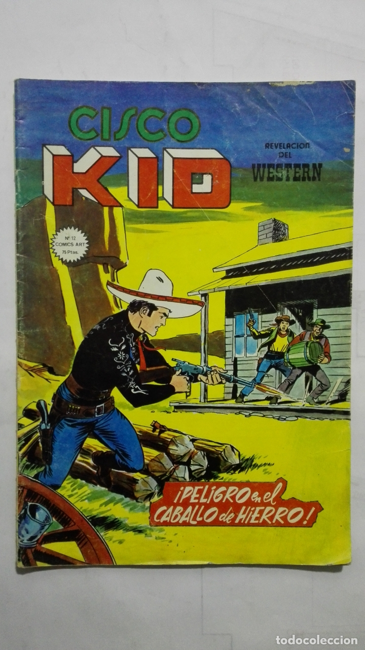 C&oacute;mics: CISCO KID N&ordm; 12, PELIGRO EN EL CABALLO DE HIERRO - Foto 1