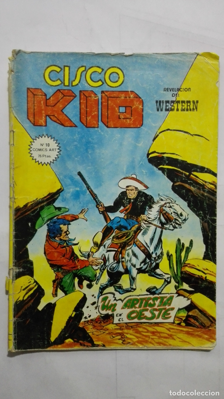 C&oacute;mics: CISCO KID N&ordm; 10, UN ARTISTA EN EL OESTE, EDICIONES VERTICE - Foto 1