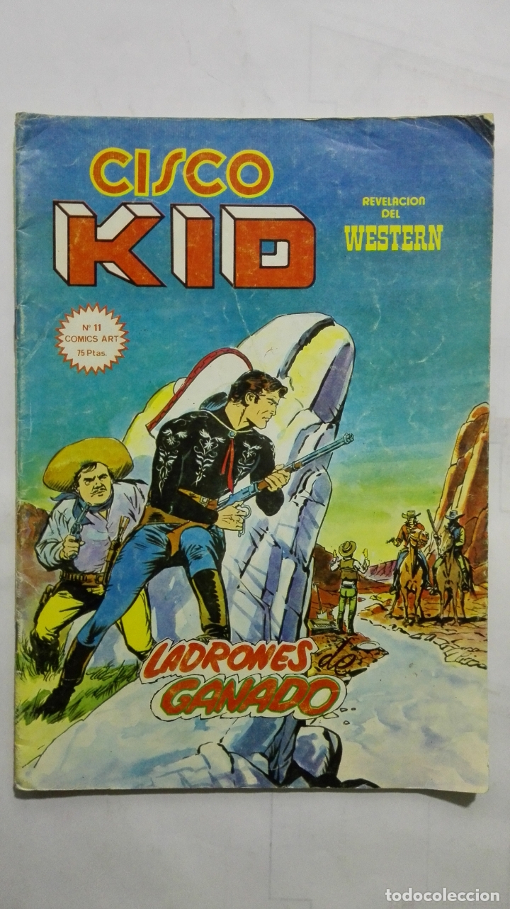 C&oacute;mics: CISCO KID N&ordm; 11, LADRONES DE GANADO, EDICIONES VERTICE - Foto 1