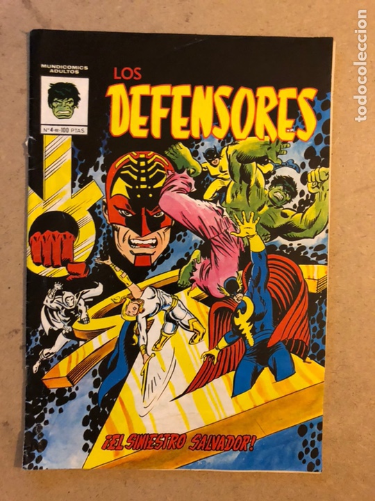 C&oacute;mics: LOS DEFENSORES N&deg; 4 (EDICIONES V&Eacute;RTICE 1981). &iexcl;EL SINIESTRO SALVADOR! - Foto 1