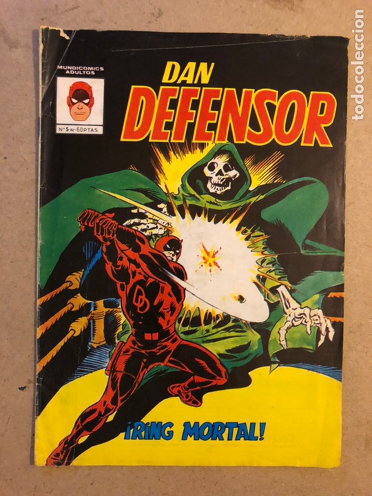 C&oacute;mics: DAN DEFENSOR N&deg;5 (EDICIONES V&Eacute;RTICE 1981). &iexcl;RING MORTAL! - Foto 1