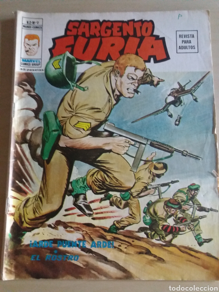 C&oacute;mics: Sargento furia v. 2 n&deg;9 ediciones vertice - Foto 1