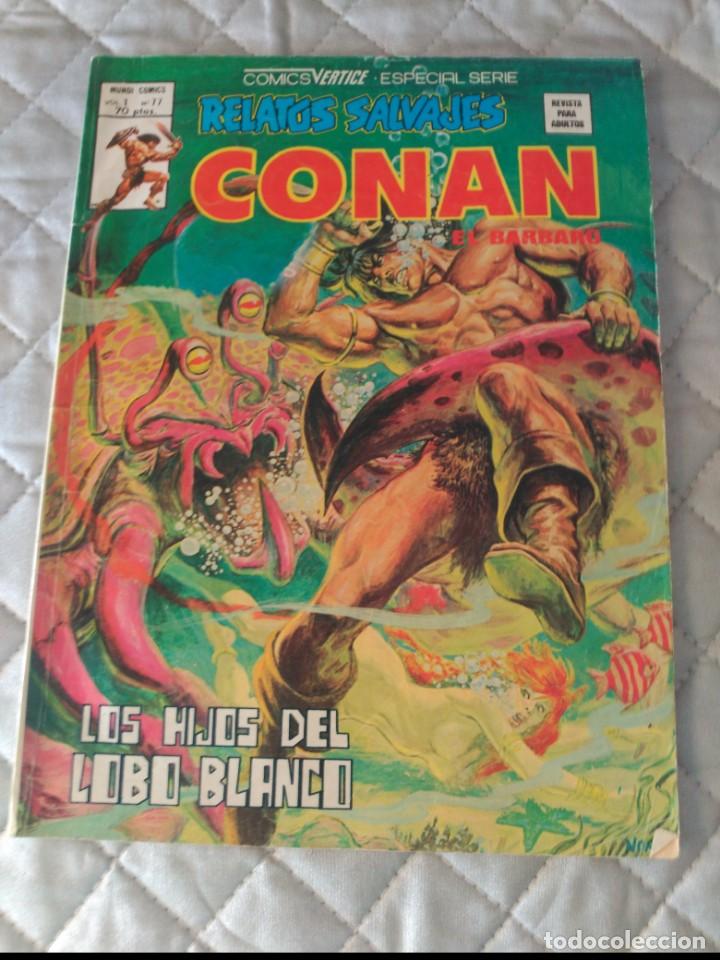 C&oacute;mics: Relatos Salvajes N&ordm; 77 CONAN VERTICE - Foto 1