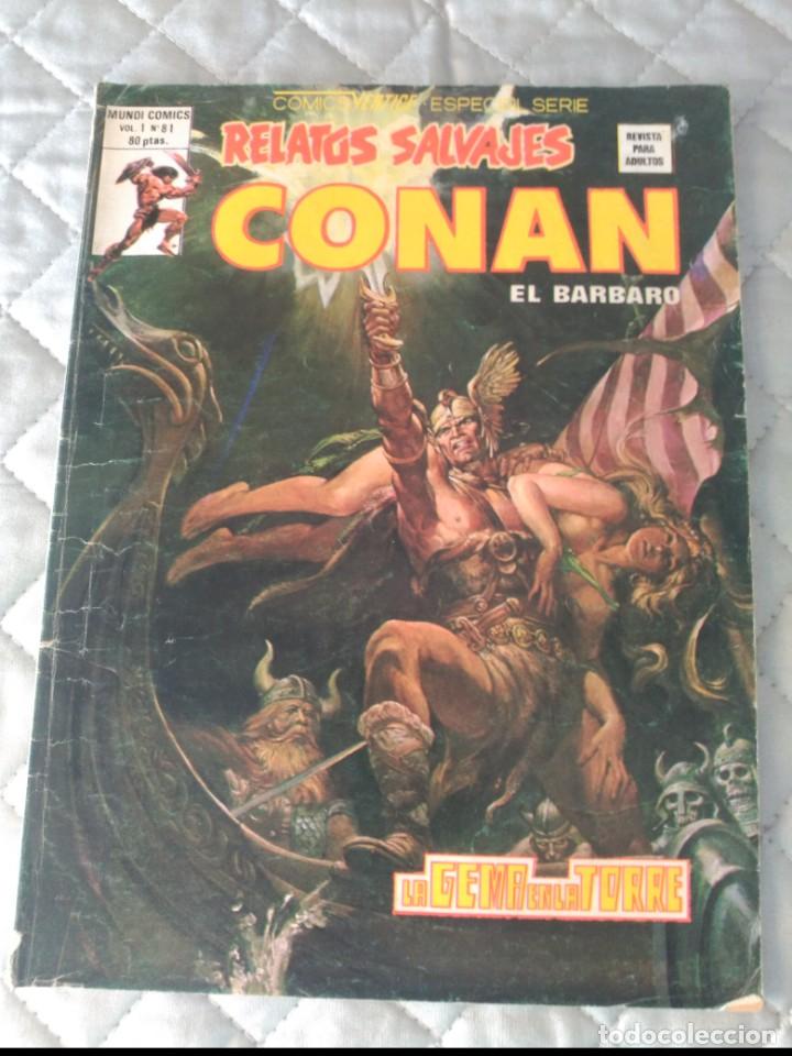 C&oacute;mics: Relatos Salvajes N&ordm; 81 CONAN VERTICE - Foto 1