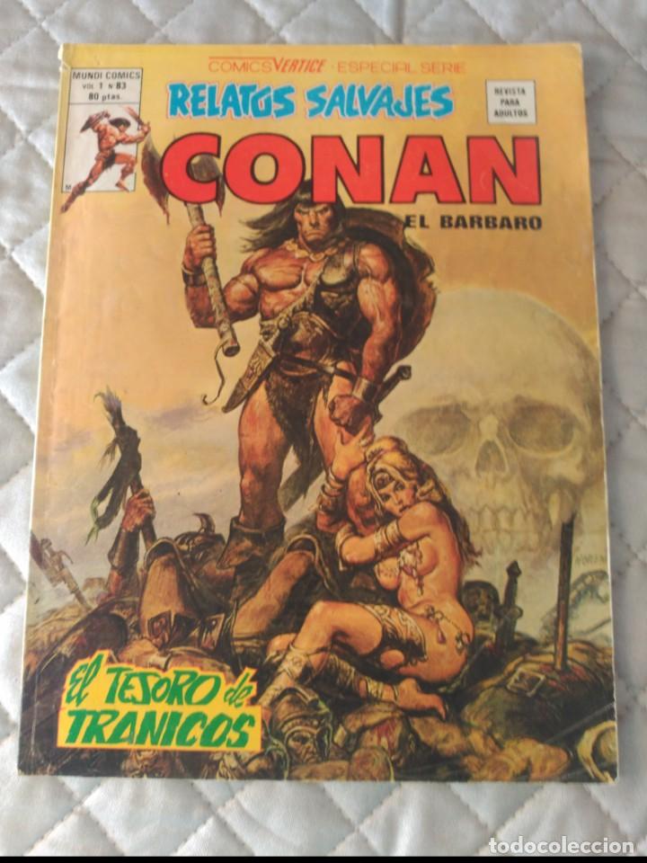 C&oacute;mics: Relatos Salvajes N&ordm; 83 CONAN VERTICE - Foto 1