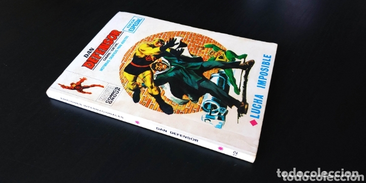 C&oacute;mics: CASI EXCELENTE ESTADO DAN DEFENSOR 12 TACO VERTICE - Foto 1