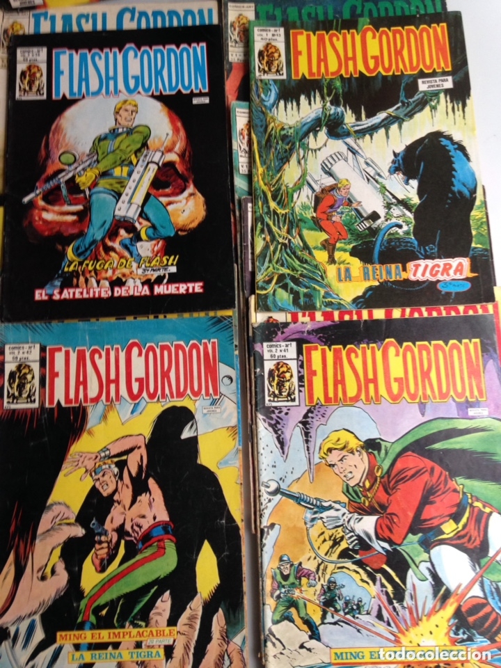 C&oacute;mics: FLASH GORDON VOL. 1 - LOTE DE 15 EJEMPLARES - edita : EDICIONES VERTICE - Foto 4