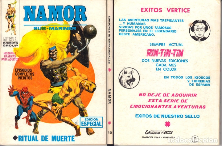 C&oacute;mics: Vertice NAMOR 18 taco - Foto 1