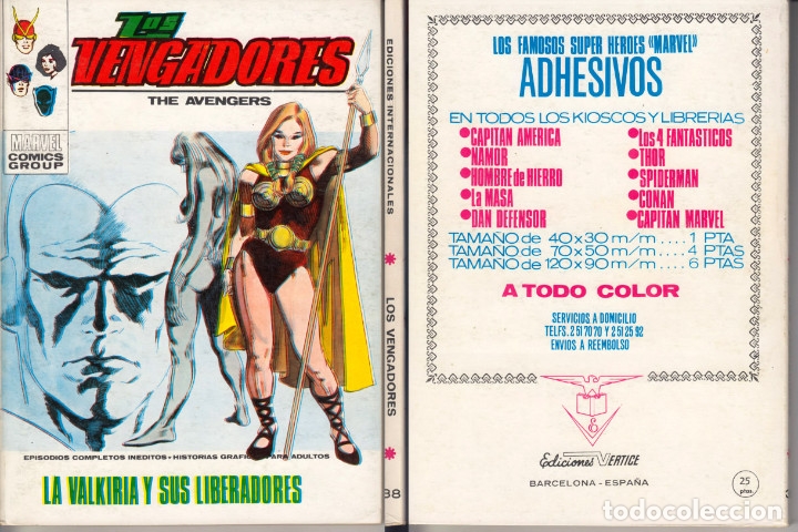 C&oacute;mics: Vertice Los Vengadores 38 - Foto 1