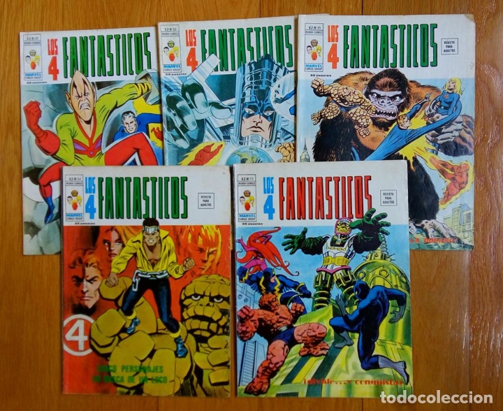 C&oacute;mics: Los 4 Fant&aacute;sticos (vol 2) 23 al 27 - Foto 1