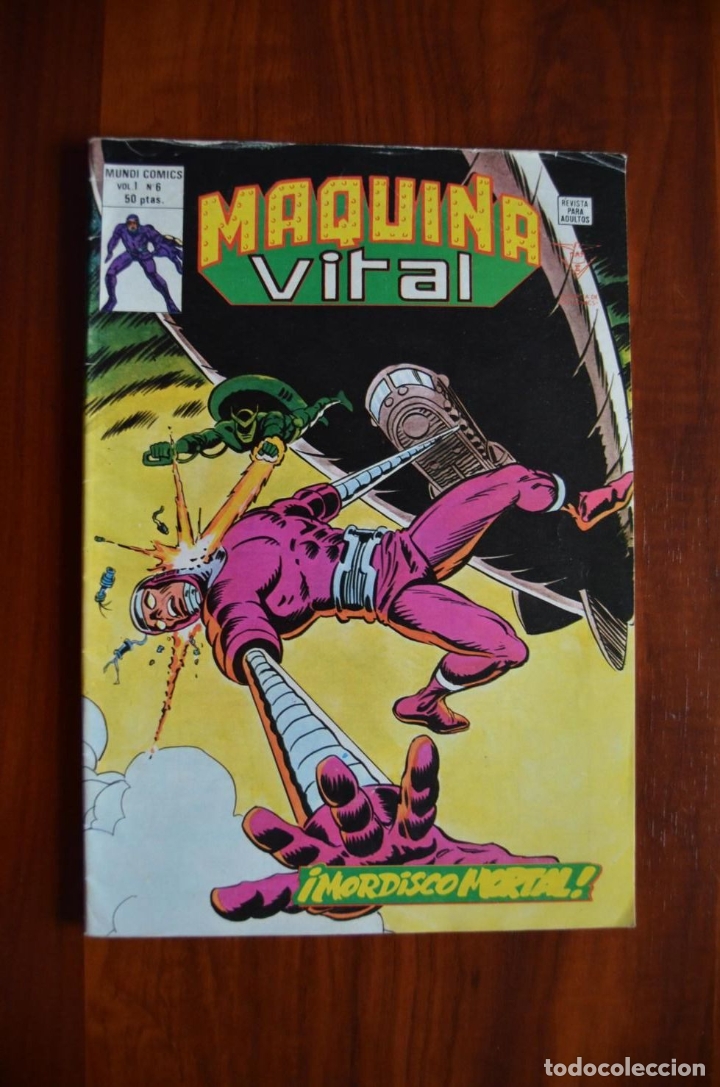 C&oacute;mics: M&aacute;quina Vital 6 - Foto 1