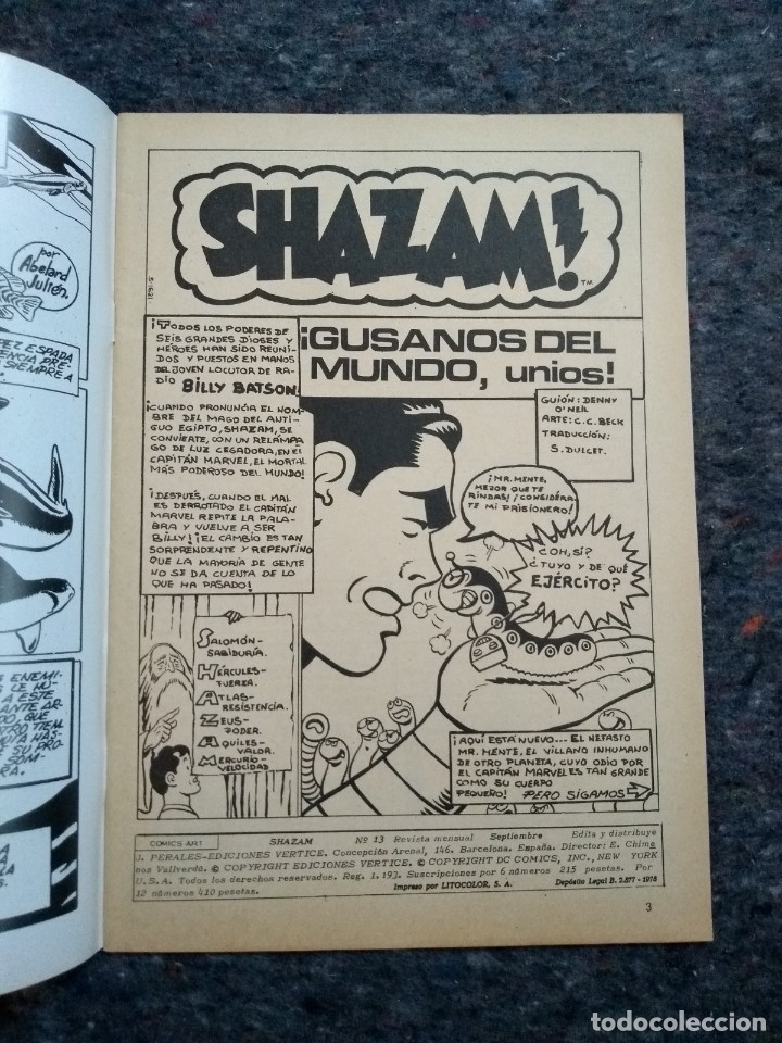 C&oacute;mics: Shazam V.1 # 13 - Impecable - Foto 7