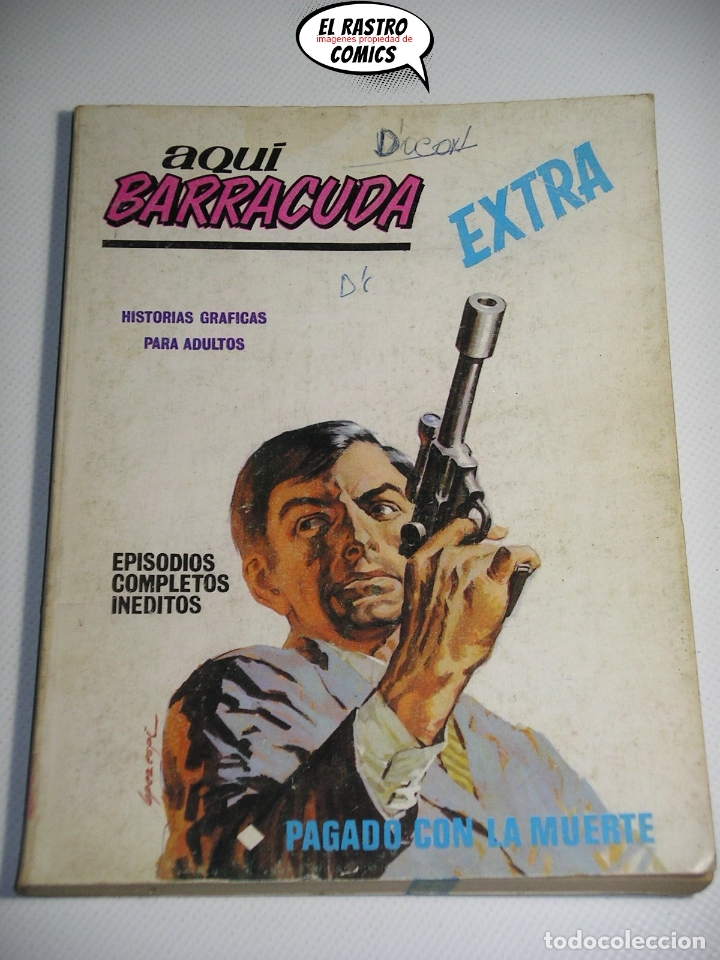 C&oacute;mics: Aqu&iacute; Barracuda extra n&ordm; 3, ed. Vertice, a&ntilde;o 1968, taco - Foto 1