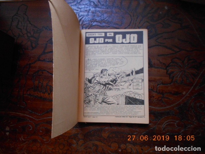 C&oacute;mics: SARGENTO FURIA N&ordm; 9 VERTICE TACO-1972 - Foto 2